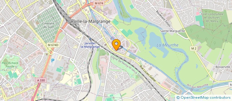 localisation de l'entreprise MONSIEUR PAUL DELLANDREA à JARVILLE-LA-MALGRANGE