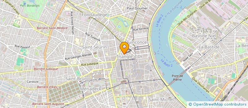 localisation de l'entreprise MONSIEUR PAUL DELPECH  BORDEAUX