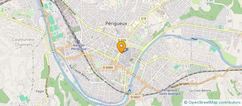 localisation de l'entreprise MONSIEUR PAUL DELPEY à PERIGUEUX