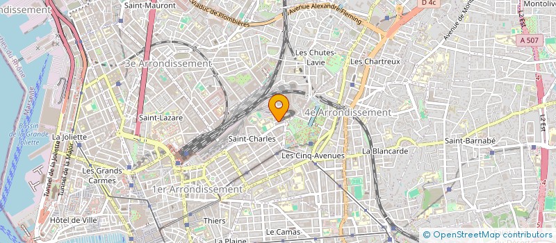 localisation de l'entreprise MONSIEUR PAUL DELRIO à MARSEILLE