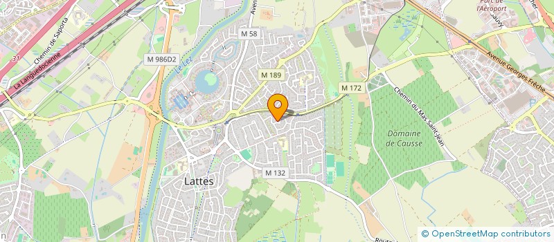 localisation de l'entreprise MONSIEUR PAUL DELUY à LATTES