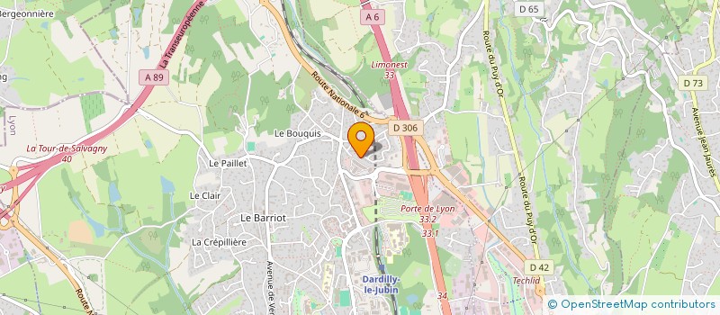 localisation de l'entreprise MONSIEUR PAUL DEMAILLY à DARDILLY