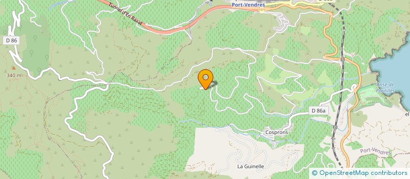 localisation de l'entreprise MONSIEUR PAUL DEMIER  PORT-VENDRES