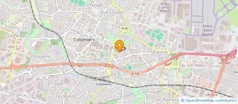 localisation de l'entreprise MONSIEUR PAUL DER KHATCHADOURIAN à COLOMIERS