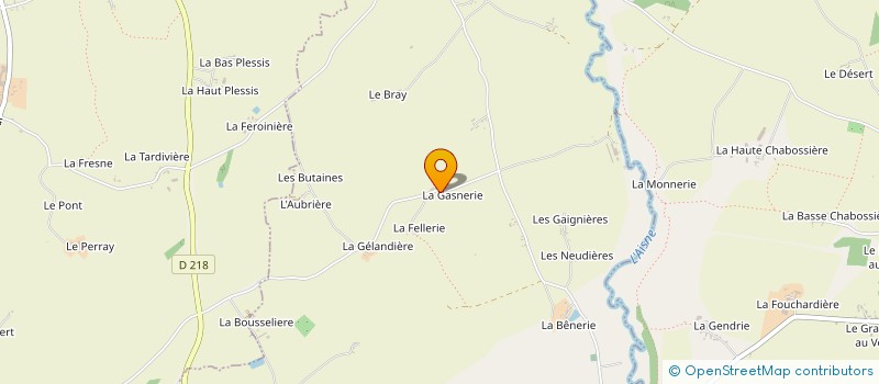 localisation de l'entreprise MONSIEUR PAUL DEREK BROUGHTON  JAVRON-LES-CHAPELLES