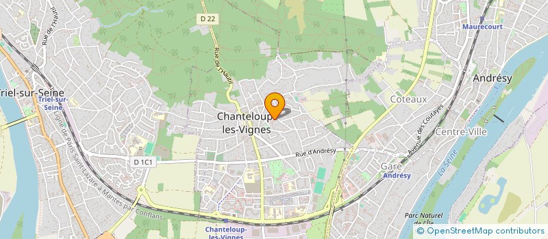 localisation de l'entreprise MONSIEUR PAUL DESBUISSONS  ANDRESY