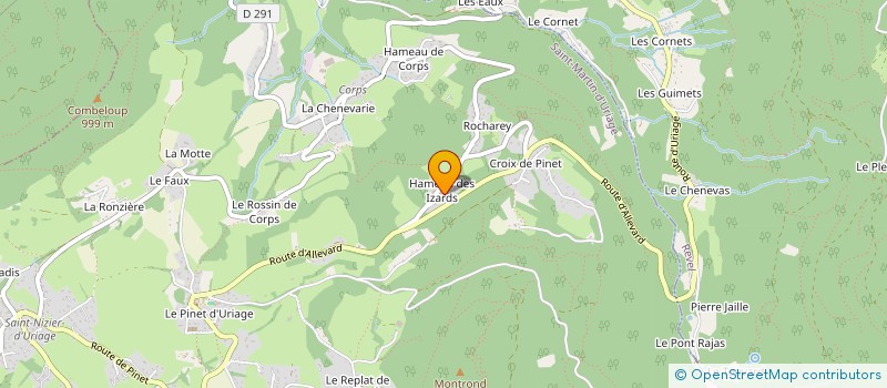 localisation de l'entreprise MONSIEUR PAUL DESMOULINS  VAULNAVEYS-LE-BAS