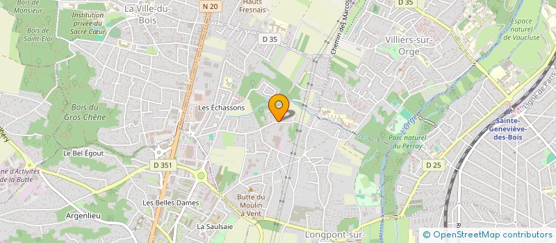 localisation de l'entreprise MONSIEUR PAUL DESOBLIN à LONGPONT-SUR-ORGE