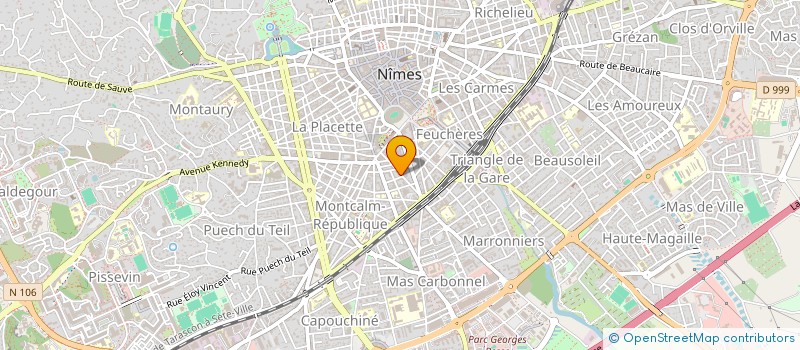 localisation de l'entreprise MONSIEUR PAUL DEVALERIOLA à NIMES