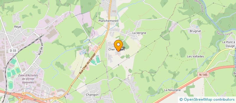 localisation de l'entreprise MONSIEUR PAUL DEVENAS à SAINT-FIEL