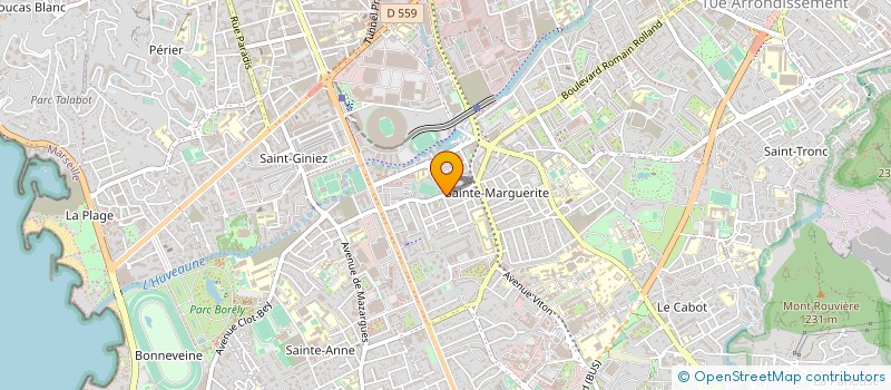 localisation de l'entreprise MONSIEUR PAUL DEVIGNE  MARSEILLE
