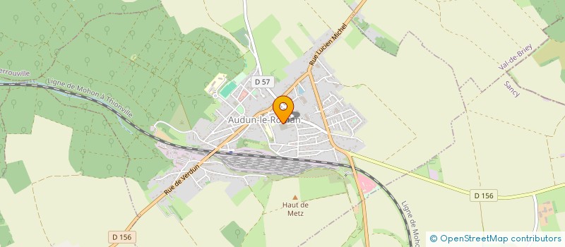 localisation de l'entreprise MONSIEUR PAUL DIAS  AUDUN-LE-ROMAN