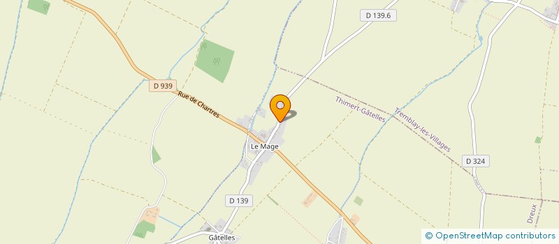 localisation de l'entreprise MONSIEUR PAUL DIONNET à TREMBLAY-LES-VILLAGES