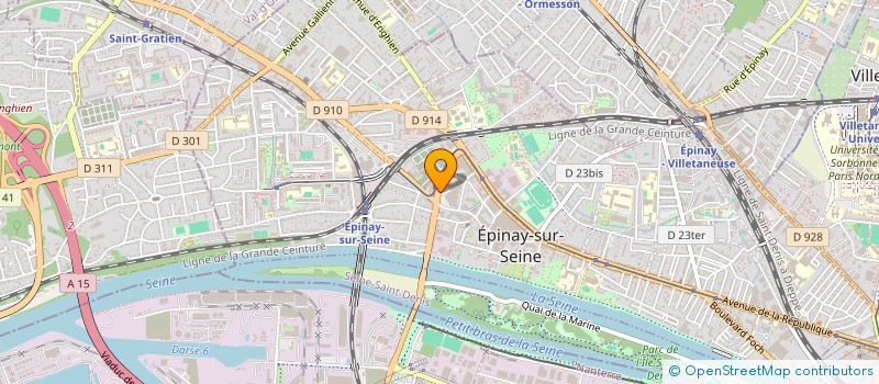 localisation de l'entreprise MONSIEUR PAUL DIVAHE-MEME à EPINAY-SUR-SEINE