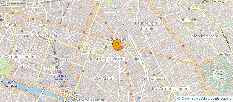 localisation de l'entreprise MONSIEUR PAUL DJUNGA MUDIMBI  PARIS