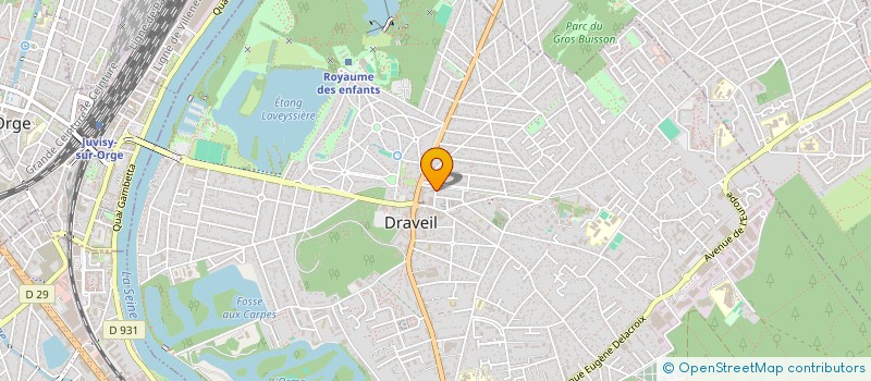 localisation de l'entreprise MONSIEUR PAUL DONCARLI à DRAVEIL