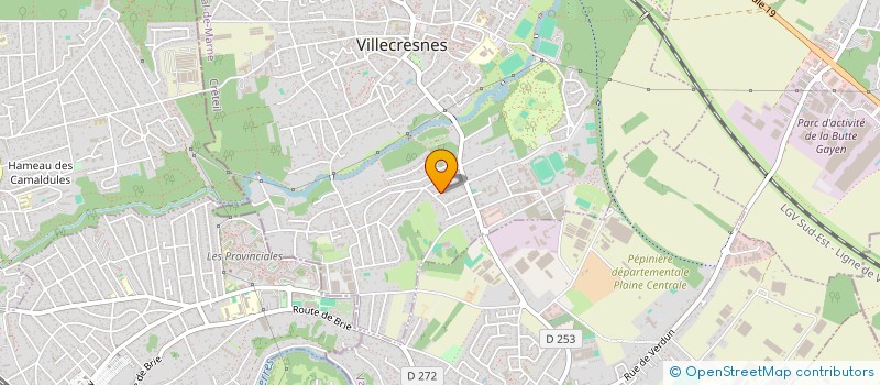 localisation de l'entreprise MONSIEUR PAUL DOS SANTOS  VILLECRESNES