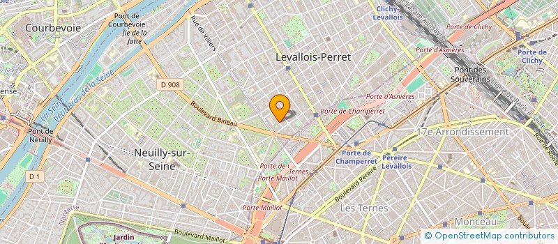 localisation de l'entreprise MONSIEUR PAUL DU PONTAVICE à LEVALLOIS-PERRET