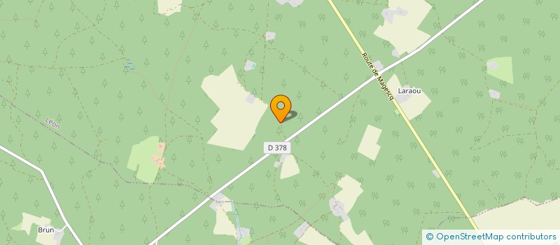 localisation de l'entreprise MONSIEUR PAUL DUBEARNES  LEON