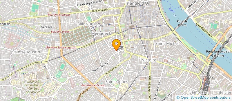 localisation de l'entreprise MONSIEUR PAUL DUBIN  BORDEAUX