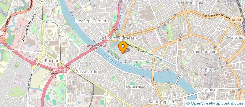 localisation de l'entreprise MONSIEUR PAUL DUCASSE à TOULOUSE