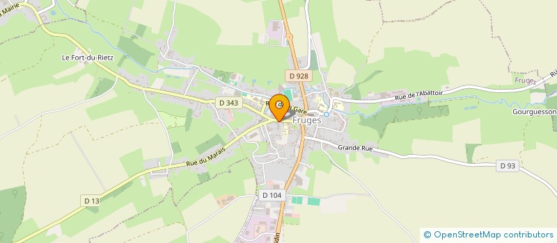 localisation de l'entreprise MONSIEUR PAUL DUCROCQ  FRUGES