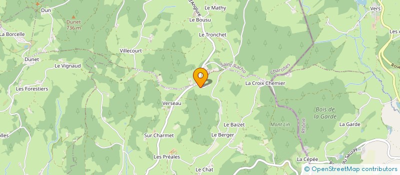 localisation de l'entreprise MONSIEUR PAUL DUCROT  CHASSIGNY-SOUS-DUN