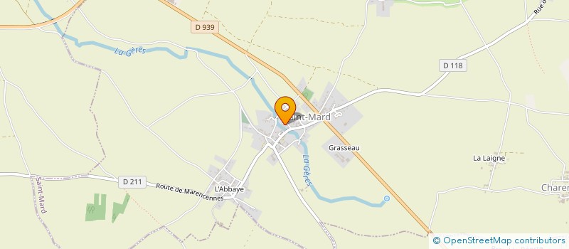 localisation de l'entreprise MONSIEUR PAUL DUFILS  SAINT-MARD