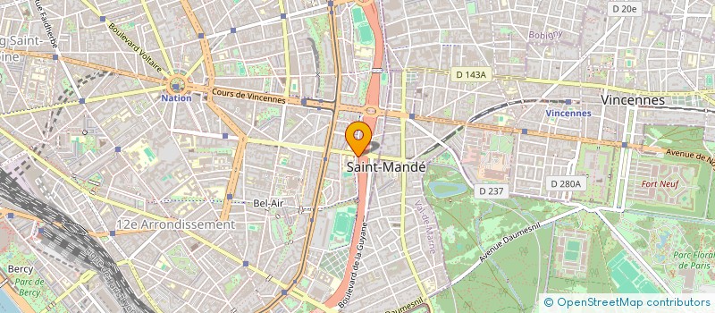 localisation de l'entreprise MONSIEUR PAUL DULAC  BORDEAUX