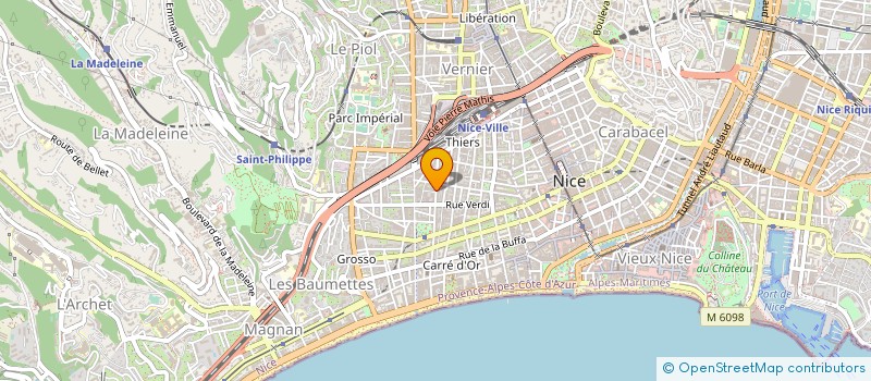 localisation de l'entreprise MONSIEUR PAUL DUMONT à NICE