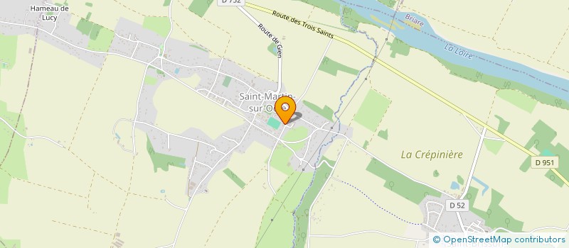 localisation de l'entreprise MONSIEUR PAUL DUMONT  SAINT-MARTIN-SUR-OCRE