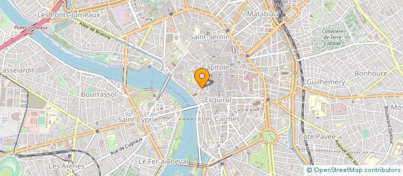 localisation de l'entreprise MONSIEUR PAUL DUPONT à TOULOUSE