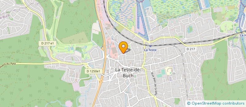 localisation de l'entreprise MONSIEUR PAUL DUPONT à LA TESTE-DE-BUCH