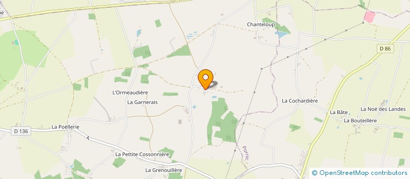 localisation de l'entreprise MONSIEUR PAUL DURAND  SAINT-MICHEL-CHEF-CHEF