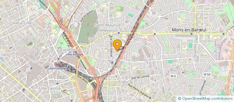 localisation de l'entreprise MONSIEUR PAUL DURIEZ à LILLE