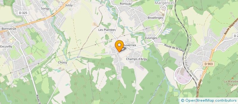 localisation de l'entreprise MONSIEUR PAUL DUTEIL  ANTHY-SUR-LEMAN