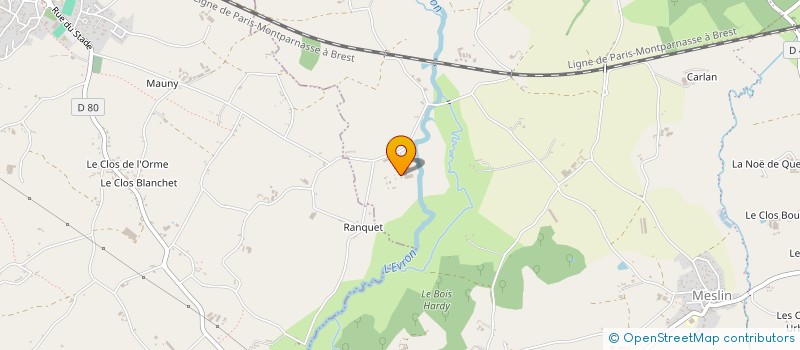 localisation de l'entreprise MONSIEUR PAUL DUVAL  LAMBALLE-ARMOR