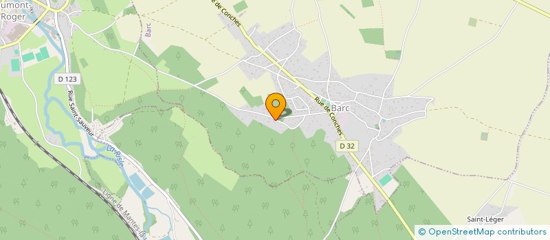 localisation de l'entreprise MONSIEUR PAUL DUVAL  GROSLEY-SUR-RISLE