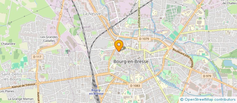 localisation de l'entreprise MONSIEUR PAUL EBEYER à BOURG-EN-BRESSE