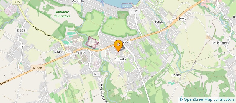 localisation de l'entreprise MONSIEUR PAUL ECHE  SCIEZ