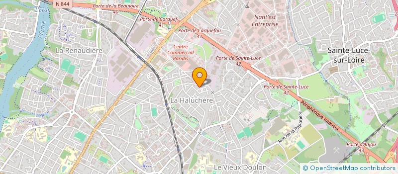 localisation de l'entreprise MONSIEUR PAUL-EDEM GAZULL  NANTES