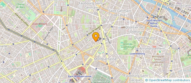 localisation de l'entreprise MONSIEUR PAUL-EDOUARD PUYO  PARIS