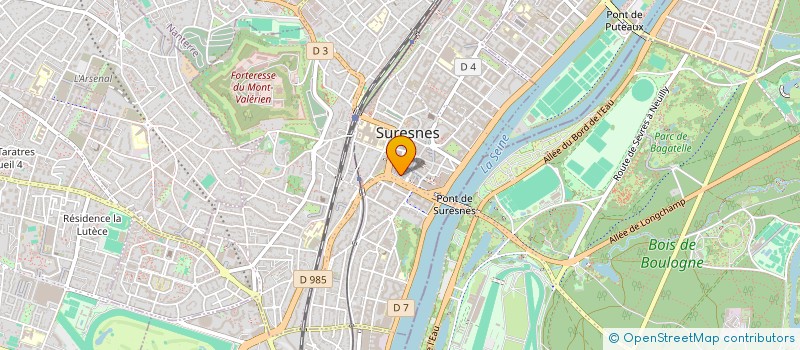 localisation de l'entreprise MONSIEUR PAUL EL KAIM à SURESNES