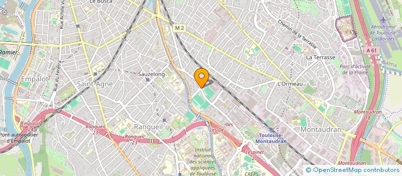 localisation de l'entreprise MONSIEUR PAUL ELFRICK  TOULOUSE