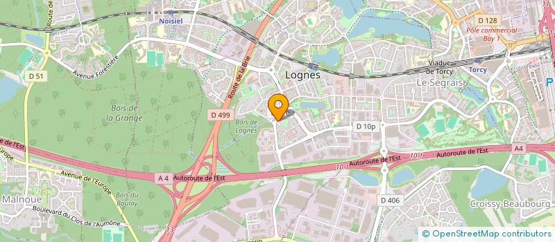 localisation de l'entreprise MONSIEUR PAUL ELLELE-ACHI à LOGNES