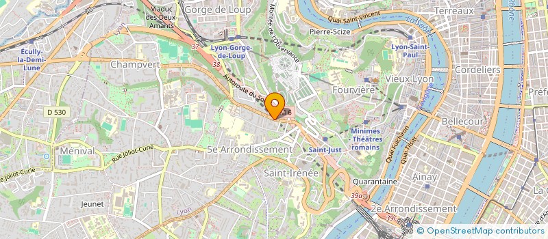 localisation de l'entreprise MONSIEUR PAUL-EMILE BURGEVIN à LYON