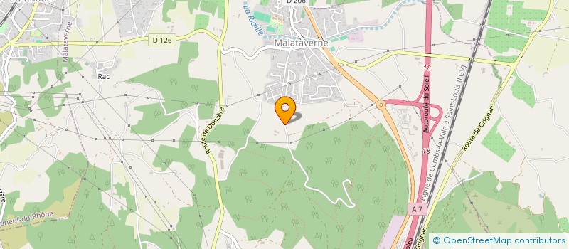 localisation de l'entreprise MONSIEUR PAUL-EMILE CASSORET  MALATAVERNE