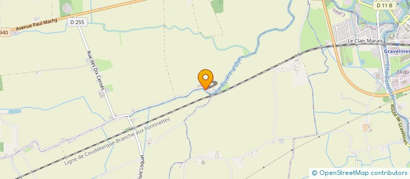 localisation de l'entreprise MONSIEUR PAUL-EMILE DEHOUCK  OYE-PLAGE