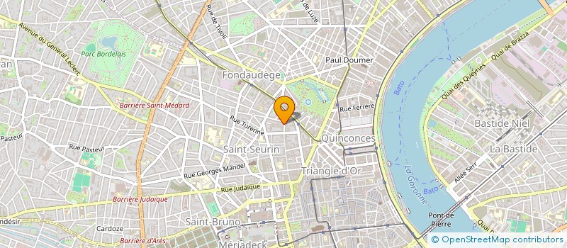 localisation de l'entreprise MONSIEUR PAUL-EMILE WALRYCK  BORDEAUX