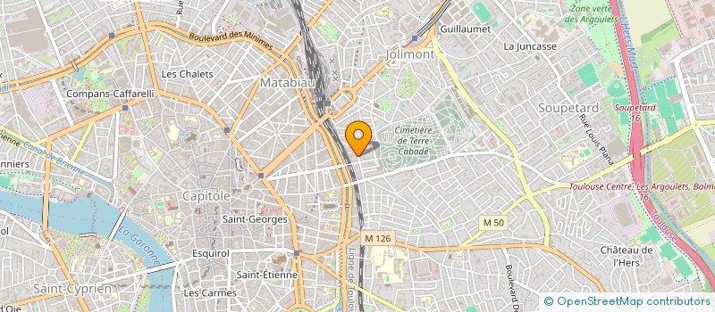 localisation de l'entreprise MONSIEUR PAUL-EMMANUEL CHATEAU  TOULOUSE